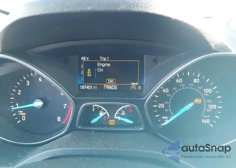 2017 Ford Escape Titanium z USA, uszkodzony, nr VIN 1FMCU9J91HUB57314